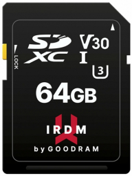 GOODRAM SDXC 64GB IRDM UHS-I U3 atmiņas karte