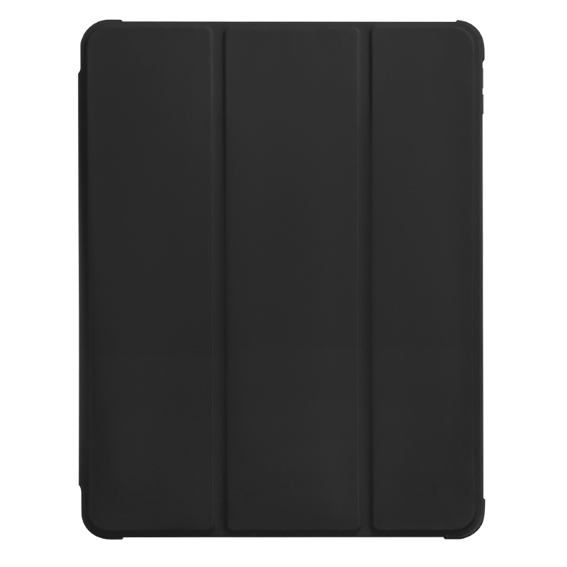TakeMe Plāns Planšetdatora sāniski atverams maks ar stilusa stiprinājumu priekš Apple iPad Mini 5 7.9'' (2019) 5th generation Melns planšetdatora soma