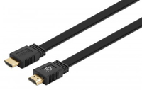 Manhattan flaches HDMI-Kabel mit Ethernet-Kanal 4K@60HZ 5m kabelis, vads