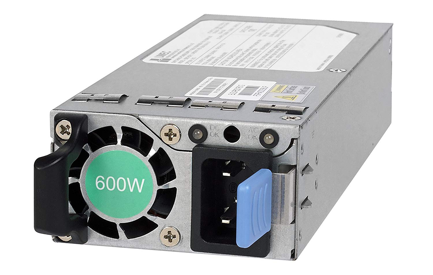 NETGEAR Modular 600W AC Power Supply Uni datortīklu aksesuārs