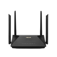 ASUS RT-AX1800U wireless router Gigabit Ethernet Dual-band (2.4 GHz / 5 GHz) Black 4711081542506 Rūteris