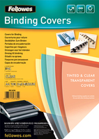Fellowes Binding Covers A4 Clear PVC   240 Mikron