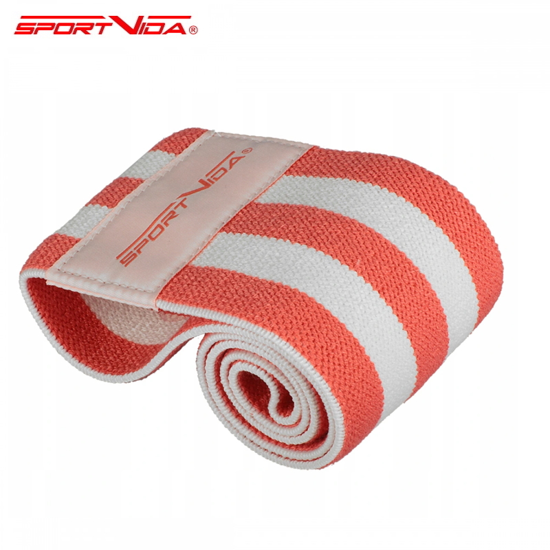 SportVida Fitnesa & Krossfit Hip Band Gumijas priekš sēžas un apakšējo muskuļiem 36*7,6cm Koraļu Sporta aksesuāri