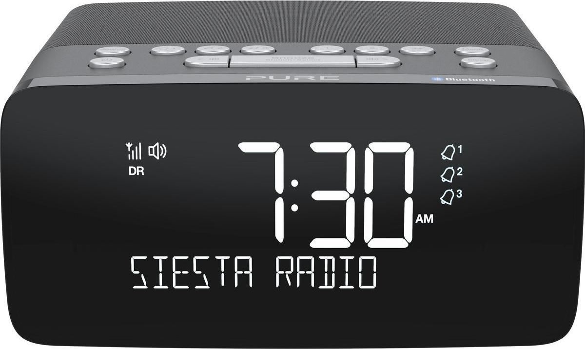 Radiobudzik Pure PURE SIESTA CHARGE grafit 0759454545017 (0759454545017) radio, radiopulksteņi