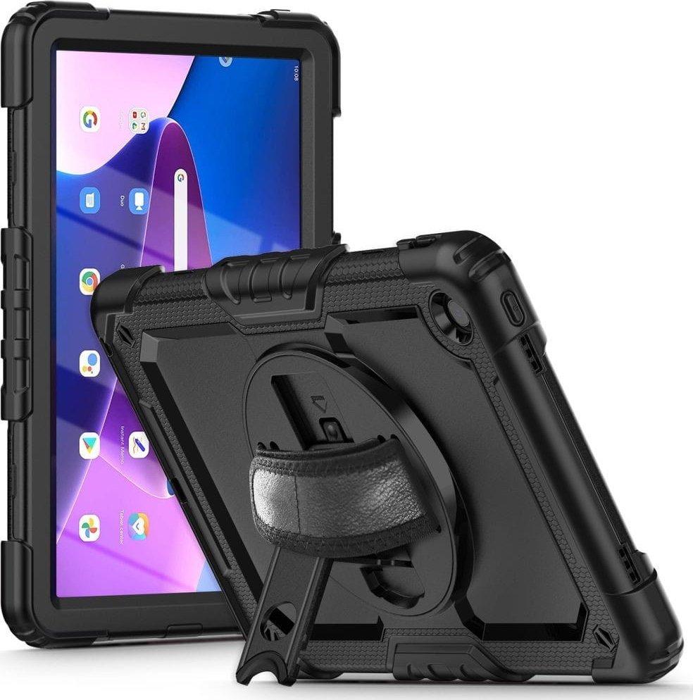 Etui na tablet TECH-PROTECT SOLID360 LENOVO TAB M10 PLUS 10.6 3RD GEN BLACK 9589046922756 [18568769] (9589046922756) planšetdatora soma