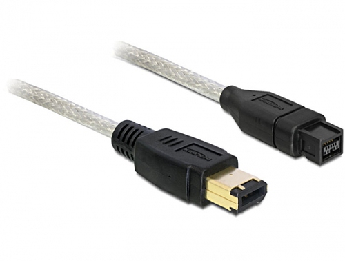 DeLOCK FireWire B/A, 1m 1m Grau Firewire-Kabel (82595) adapteris