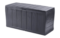 Keter Uzglabāšanas kaste Sherwood Storage Box 270L pelēka (117 x 45 x 57,5cm) 29198596939 Dārza mēbeles
