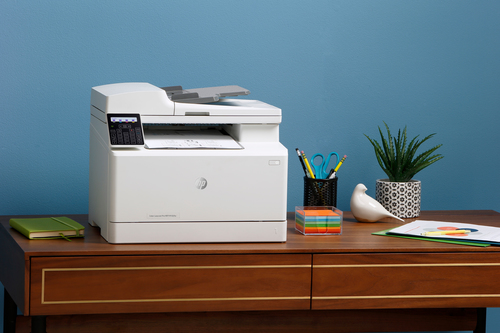 HP Color LaserJet Pro MFP M183fw, Print, Copy, Scan, Fax, 35-sheet ADF; Energy Efficient; Strong Security; Dualband Wi-Fi printeris