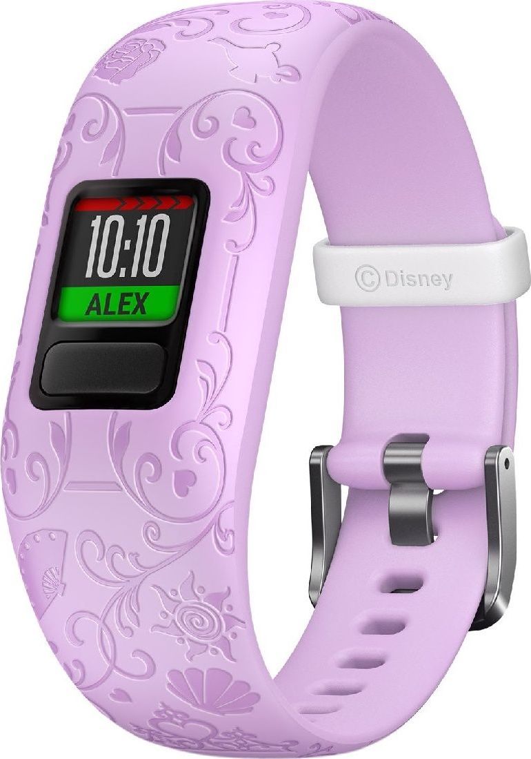 Garmin vivofit jr. 2 Disney Princess purple Viedais pulkstenis, smartwatch