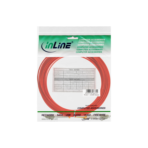 InLine Patchcord swiatlowodowy LC/LC, 50/125µm, OM2,  35m (88535A) tīkla kabelis