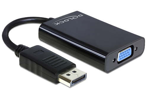 Delock  Adaptor Displayport -> D-Sub15 VGA ma/fe +Audio