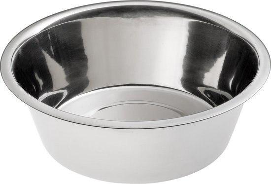 FERPLAST Glam Small Pet watering inox bowl, silver