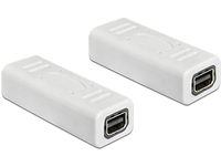 Delock  Adaptor mini Displayport->mini DPort fe/fe white adapteris