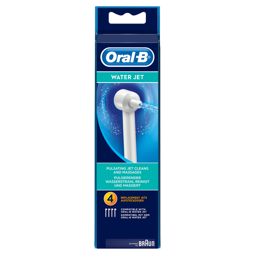 Braun Oral-B Water Jet 4-parts replacement jets mutes higiēnai