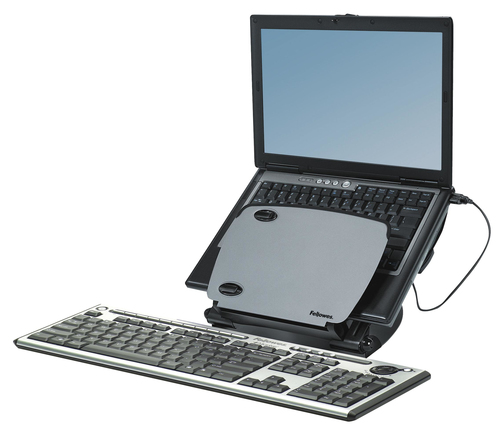 Fellowes - professional basis for laptop with USB peles paliknis