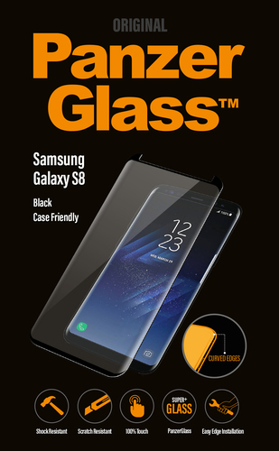 PanzerGlass Samsung S8 Black Case Friendly aksesuārs mobilajiem telefoniem