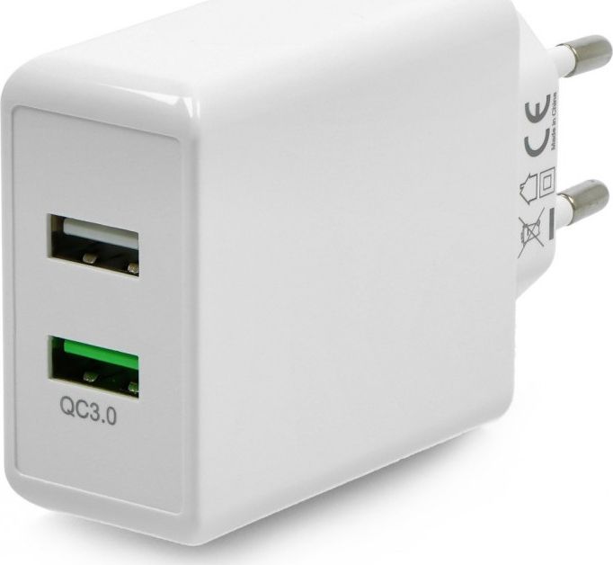 Ladowarka Goobay 2x USB-A 2 A (44957) 44957 (4040849449574) iekārtas lādētājs