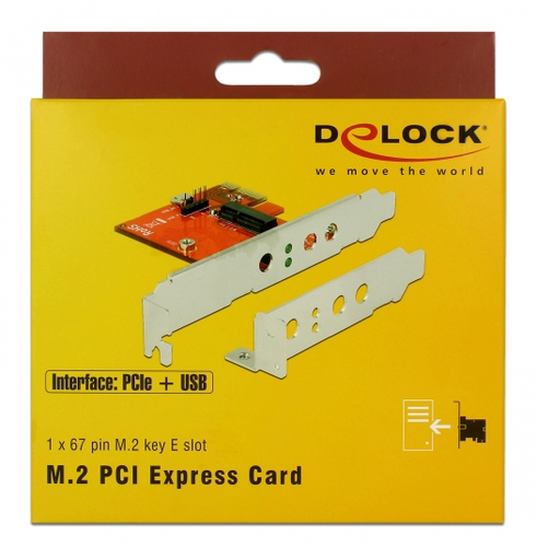 DeLOCK PCIe card>1x M.2 E Prof. karte