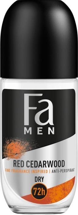 Fa FA_Men Anti-Perspirant dezodorant roll-on dla mezczyzn Red Cedarwood 50ml 9000101641516 (9000101641516)