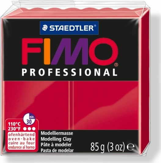 FIMO Mod.masse Fimo prof 85g karmin konstruktors