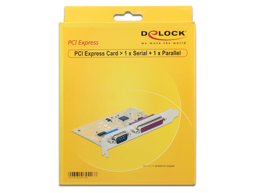 DeLOCK 89446 interface cards/adapter Internal Parallel, Serial 4043619894468 karte