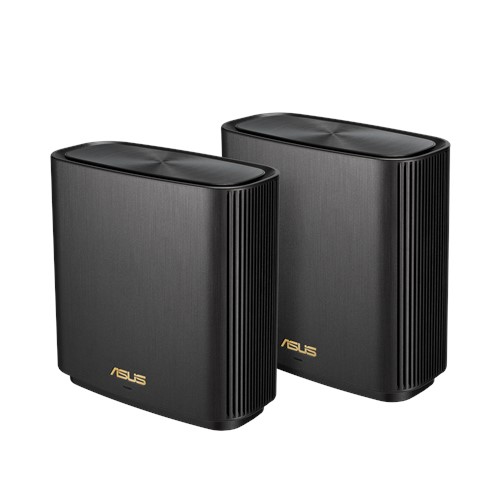 Asus WLAN router 1900mb Asus AX6600 ZenWiFi (XT8) 2 Pack, AiMesh, black datortīklu aksesuārs