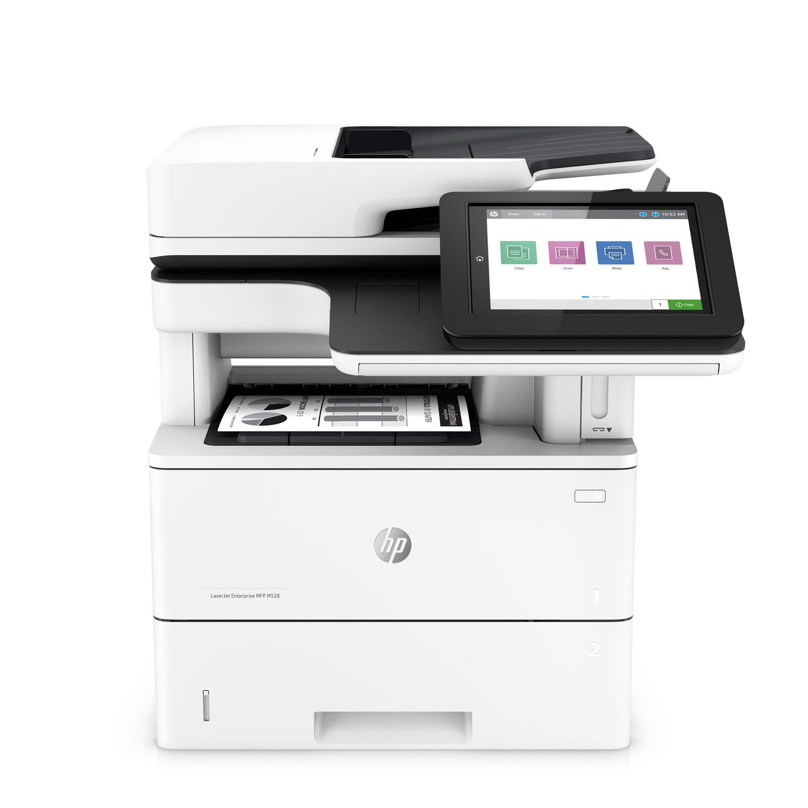 HP LaserJet Enterprise MFP M528f printeris