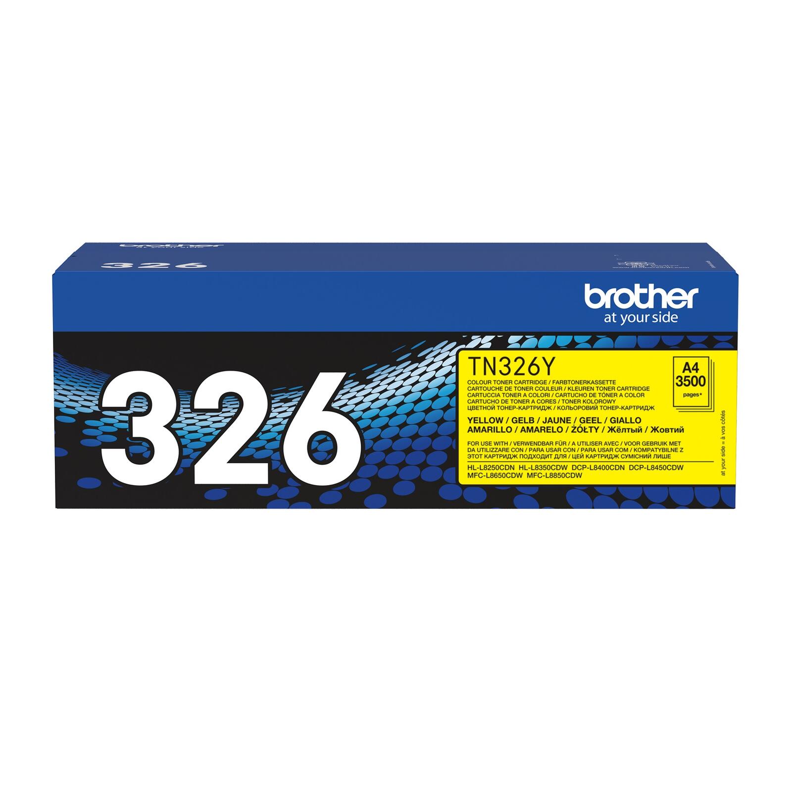 Toner Brother TN326Y yellow | 3500 pgs | HL-L8250CDN toneris