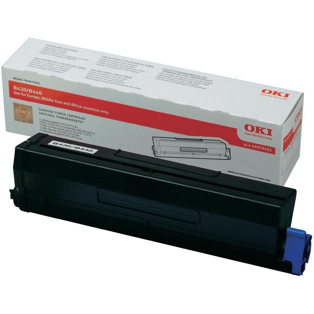 Toner OKI black | 7000pgs | B430/B440/MB 460/470/480 toneris