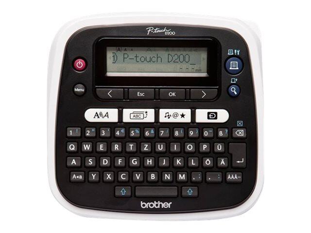 Brother P-touch D200BWVP uzlīmju printeris