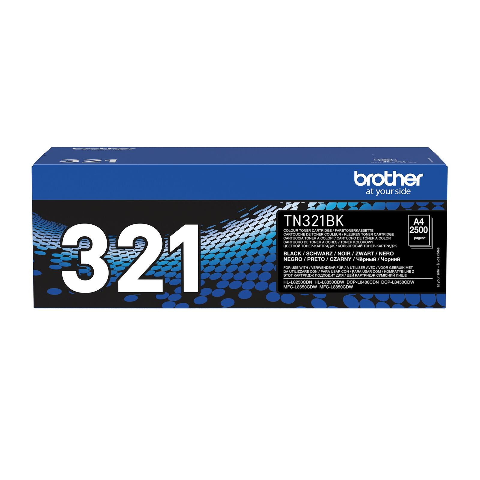 Toner Brother TN321BK black | 2500 pgs | HL-L8250CDN toneris