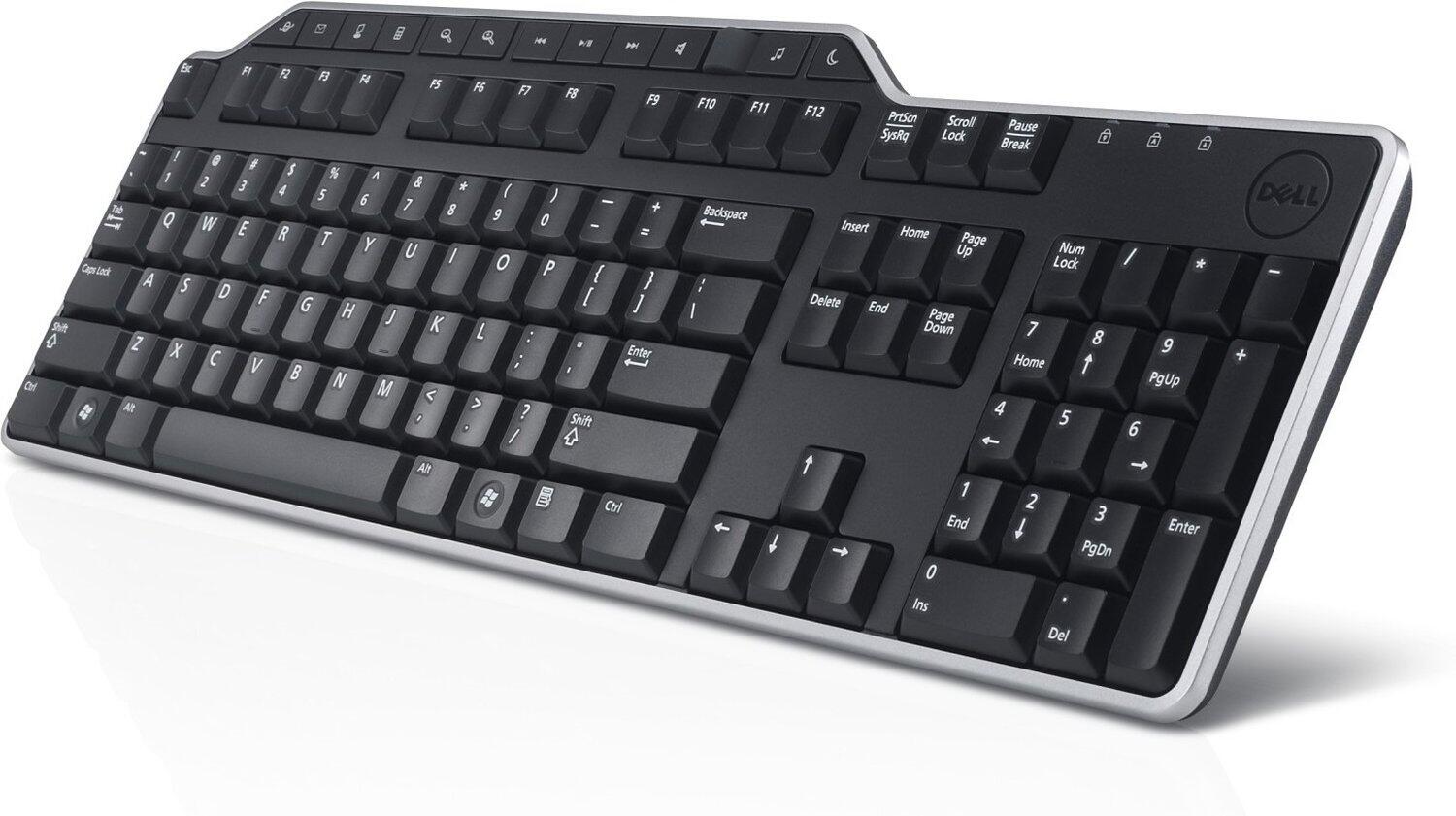 Keyboard USB Dell KB-522 black(7581P) klaviatūra