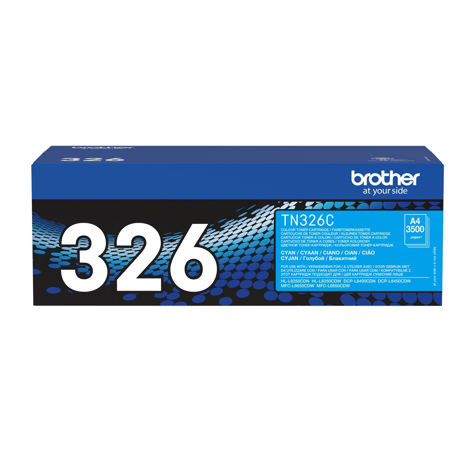 Toner Brother TN326C cyan | 3500 pgs | HL-L8250CDN toneris