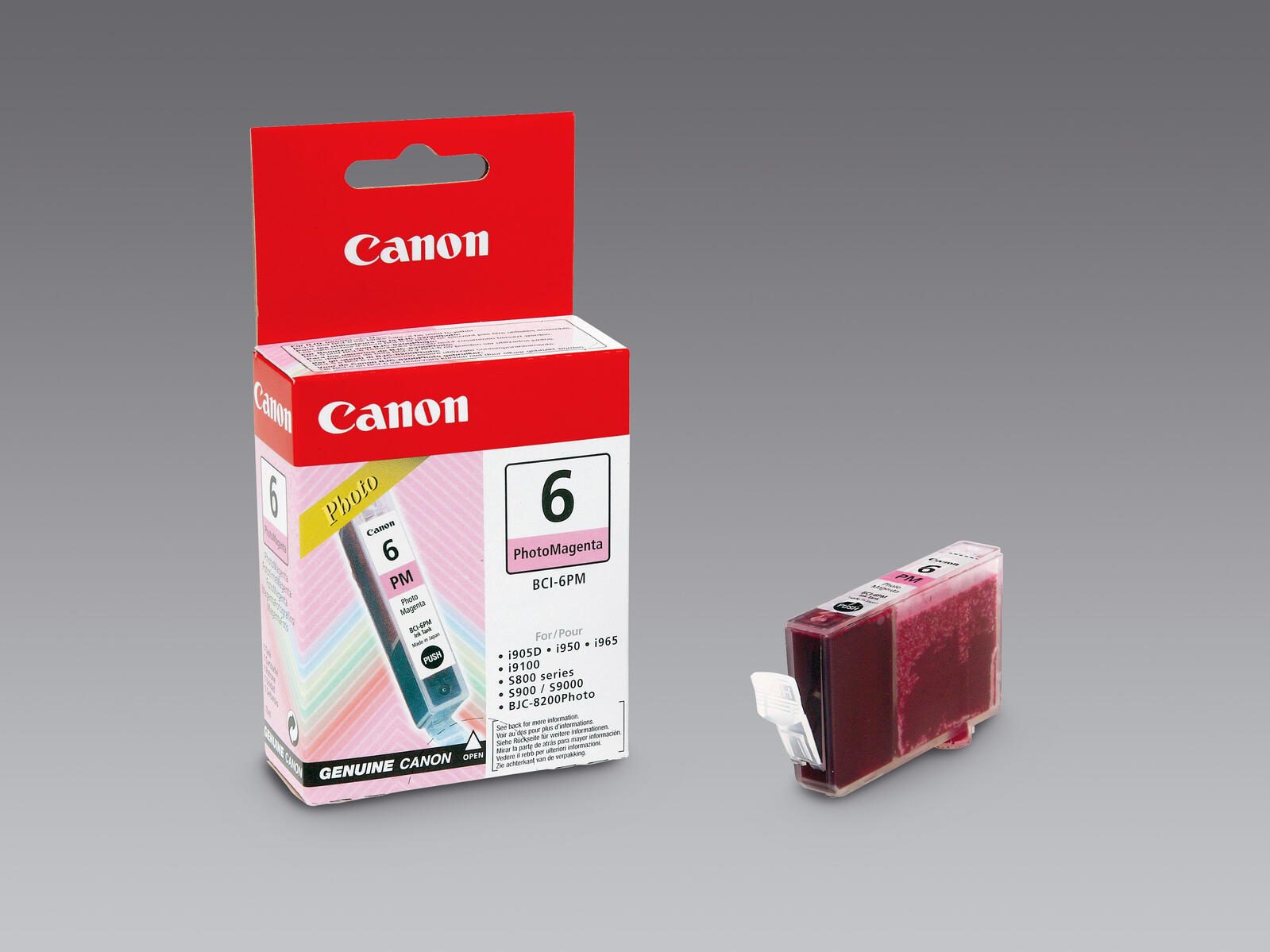 Ink Canon BCI6PM photo magenta | BJC-8200, i950, S800/S820D/S830D kārtridžs