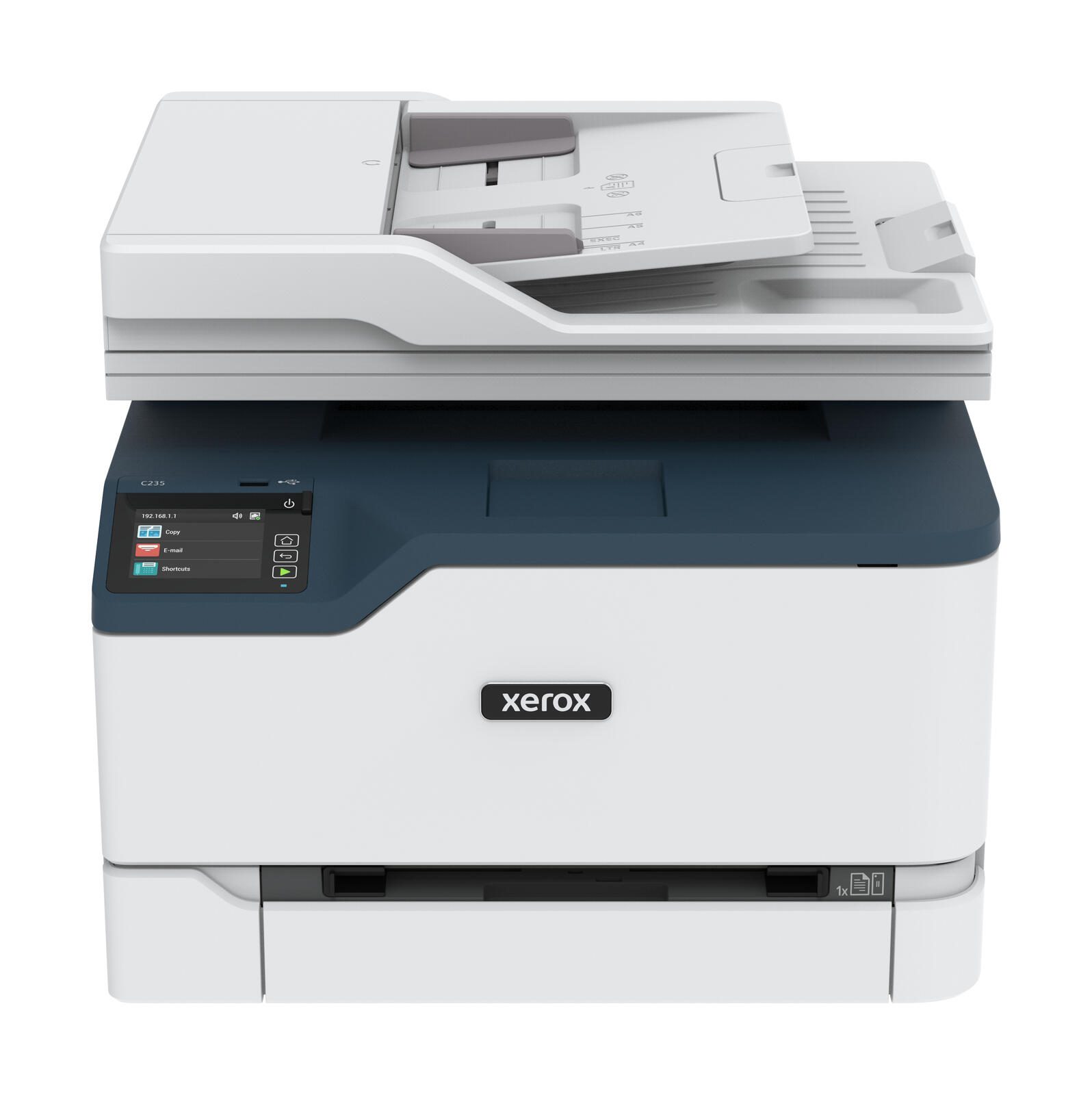 Xerox C235V_DNI Farblaser-Multifunktionsgerat (A4, 4in1, Drucker, Kopierer, Scanner, Fax, Duplex, Netzwerk, WLAN) printeris