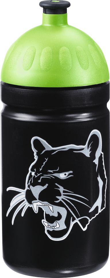 Step by Step Bidon dzieciecy Wild Cat 500ml czarny 001292360000 (4047443239235) Sporta aksesuāri