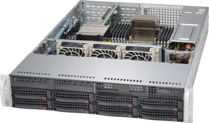 Obudowa serwerowa Supermicro 2U CSE-825TQC-600LPB Datora korpuss