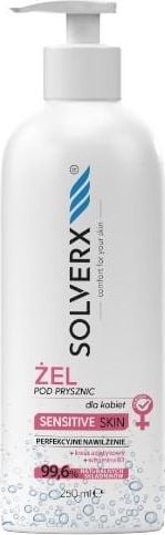 Solverx Zel pod prysznic Sensitive Skin 250ml 1073748 (5907479383748)