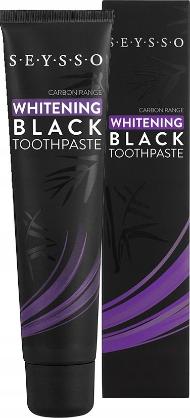 Seysso Carbon Black - whitening Toothpaste with Activated Carbon 75 ml mutes higiēnai