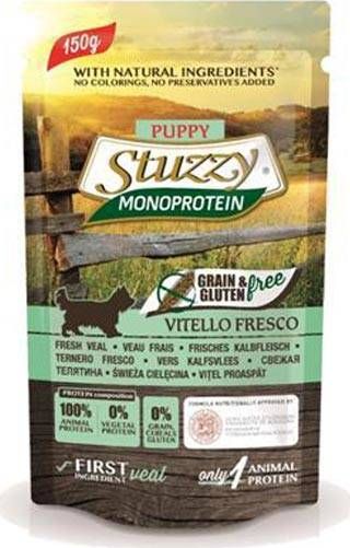 Stuzzy Stuzzy Monoprotein - mokra karma dla szczeniat, cielecina, 150 g uniwersalny 19040-uniw (8005852184023) barība suņiem