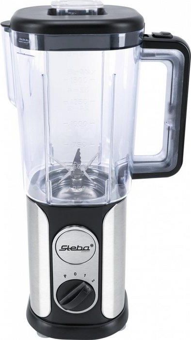 Blender jug Steba MX 3 COMPACT (1000W; black and silver color) Mikseris