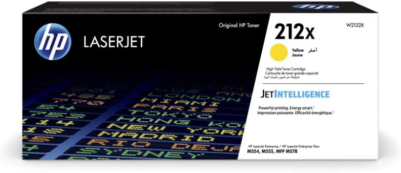 HP 212X High Yield Yellow Original Toner