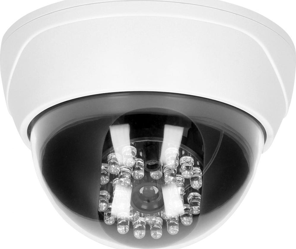 Atrapa kopulowej kamery monitorujacej z podczerwienia CCTV, bateryjna OR-AK-1209 (5908254803802) novērošanas kamera