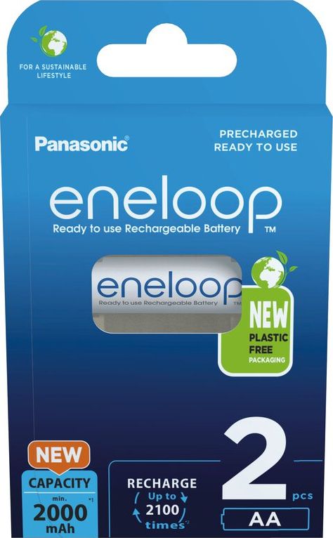 Panasonic Eneloop AA 2000mAh 2 szt Baterija