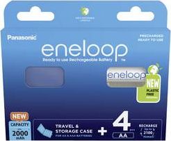 Panasonic Rechargeable Batteries ENELOOP BK-3MCDEC4BE AA, 2000 mAh, 4 pc(s) Baterija