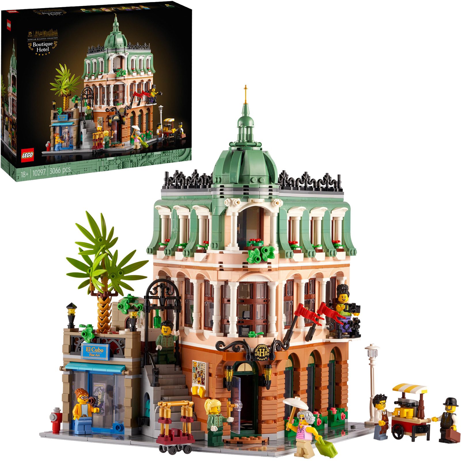 LEGO Registered  Icons Boutique-Hotel 10297 10297 (5702017151847) LEGO konstruktors