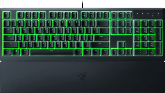 Razer Gaming Keyboard Ornata V3 X RGB LED light, US, Wired, Black, Silent Membrane, Numeric keypad klaviatūra
