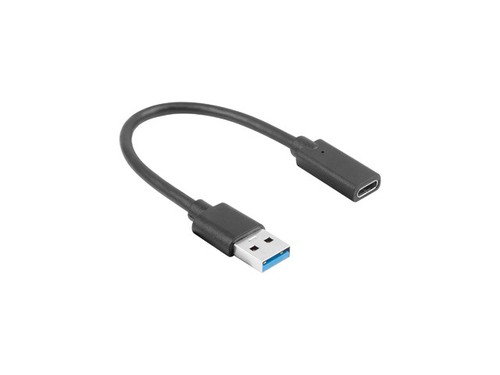 Adapter USB TYPE-C (F) AM 3.1 15 cm adapteris