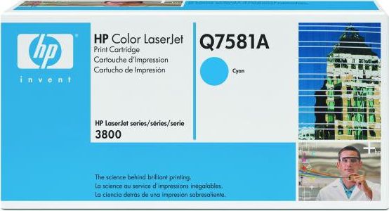 HP LaserJet Q7581A CYAN toneris