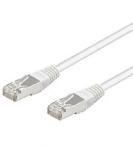 goobay Network cable CAT5e FTP RJ45 white 15,0m tīkla kabelis